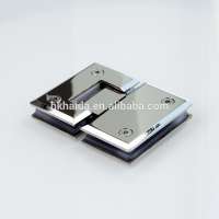 HSH-180 Bathroom Clamp Shower Door Fitting Stainless Steel SUS304 Glass Hinge