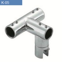 Shower pipes and pipe fittings 90 degree triangle stainless steel pipe cross connector