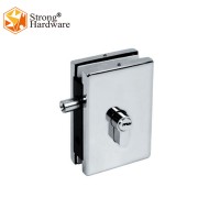 SF-606/SF-606BPatch fitting, stainless steel201/304/316grade brass keys glass door patch lock