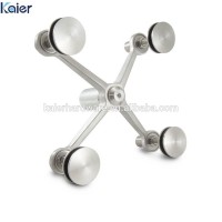 Hot Sale Stainless Steel Frameless Wall 316 304 Fittings Glass Spider